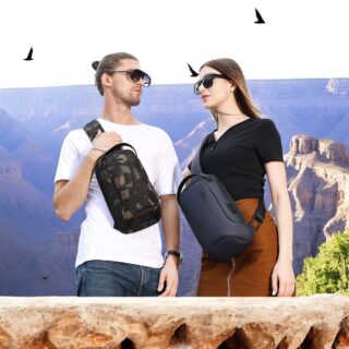 Bange 7221 Τσαντάκι Ώμου Χιαστί Crossbody Μπλε