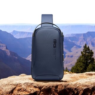 Bange 7221 Τσαντάκι Ώμου Χιαστί Crossbody Μπλε