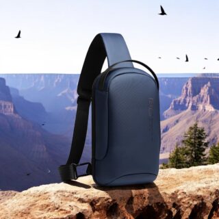 Bange 7221 Τσαντάκι Ώμου Χιαστί Crossbody Μπλε