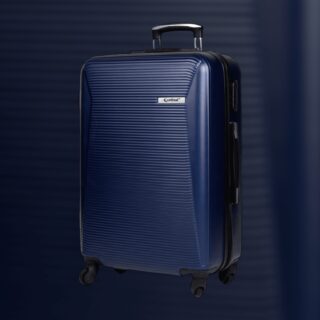 Βαλίτσα trolley Cardinal μεσαία 2009/60cm σκούρο μπλέ