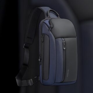 Bange 7566 Τσαντάκι Ώμου Χιαστί Crossbody Μπλε