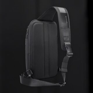 Bange 7566 Τσαντάκι Ώμου Χιαστί Crossbody Μαύρο