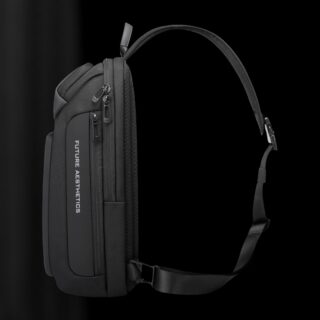 Bange 7566 Τσαντάκι Ώμου Χιαστί Crossbody Μαύρο