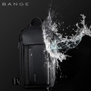 Bange 7566 Τσαντάκι Ώμου Χιαστί Crossbody Μαύρο