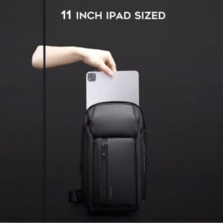 Bange 7566 Τσαντάκι Ώμου Χιαστί Crossbody Μαύρο