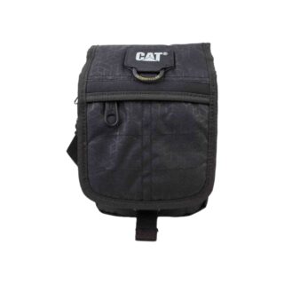 CAT Ανδρική Τσάντα Ταχυδρόμου σε Μαύρο χρώμα