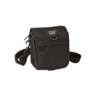 CAT Ανδρική Τσάντα Ταχυδρόμου σε Μαύρο χρώμα