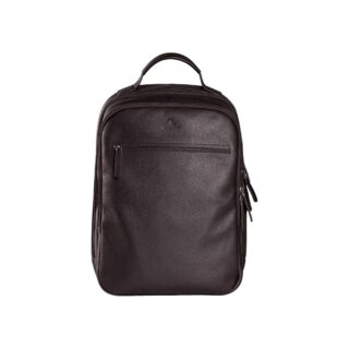 EARTH-20-105 Σακίδιο πλάτης δερμάτινο 7.DOTS D.Brown