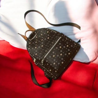 Δερμάτινη Γυναικεία Τσάντα Πλάτης Foxer Καφέ