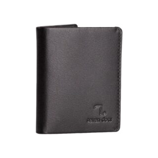 Jupiter-91-004 Δερμάτινη Θήκη Καρτών Μαύρη