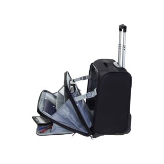 Diplomat ZC6019 Βαλίτσα Καμπίνας με ύψος 46cm σε Μαύρο χρώμα