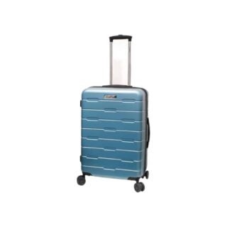 Diplomat Μεσαία Βαλίτσα Ταξιδιού Σκληρή Μπλε με 4 Ρόδες Ύψους 65εκ.