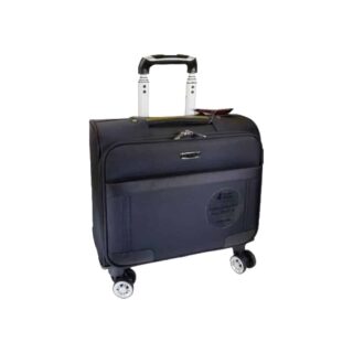 Diplomat ZC998-41 Μαύρη Τσάντα Τρόλεϊ Pilot 4 Ρόδες