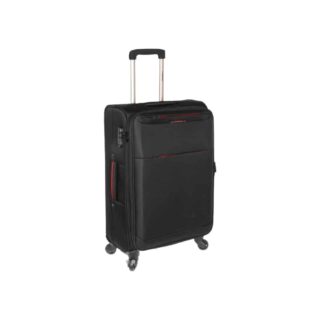 Diplomat The Athens Collection 6040 Μεσαία Βαλίτσα με ύψος 68cm σε Μαύρο χρώμα