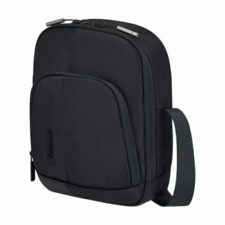 Samsonite Ανδρική Τσάντα Ώμου / Χιαστί σε Μαύρο χρώμα