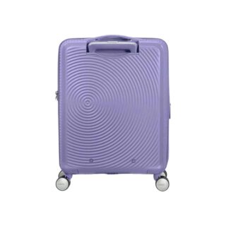 American Tourister Soundbox Spinner Βαλίτσα Καμπίνας με ύψος 55cm σε Λιλά χρώμα