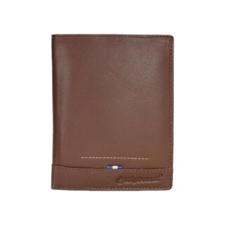 Diplomat MN114 Δερμάτινο Ανδρικό Πορτοφόλι Καφέ