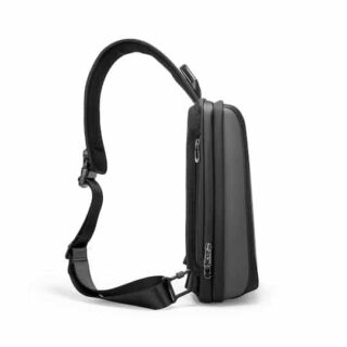 Τσαντάκι ώμου χιαστί crossbody Bange 2811 γκρί