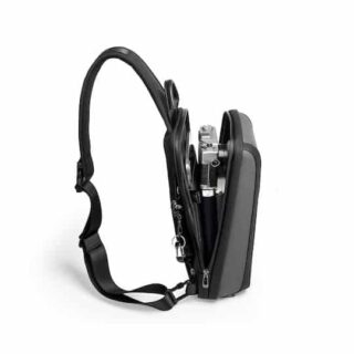 Τσαντάκι ώμου χιαστί crossbody Bange 2811 γκρί