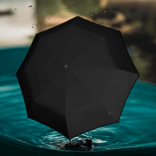 Knirps A.050 Ομπρέλα Χειροκίνητη Μαύρη 7051 1000