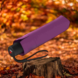 Knirps A.050 Ομπρέλα Χειροκίνητη Μωβ Compact