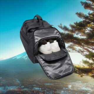 Bange Σακβουαγιάζ Μαύρο 40L Πολυλειτουργικό με Θήκη Παπουτσιών