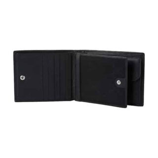 Samsonite Attack 2 Δερμάτινο Ανδρικό Πορτοφόλι με RFID Μαύρο