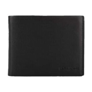 Samsonite Attack 2 Δερμάτινο Ανδρικό Πορτοφόλι με RFID Μαύρο