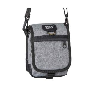 CAT Ανδρική Τσάντα Ώμου / Χιαστί Γκρι