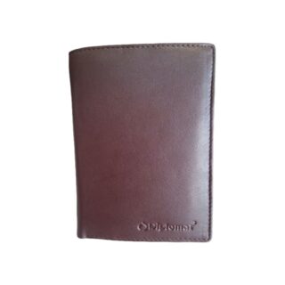 Diplomat Δερμάτινο Ανδρικό Πορτοφόλι με RFID Καφέ MN126 BROWN