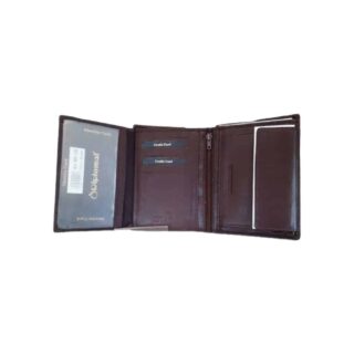 Diplomat Δερμάτινο Ανδρικό Πορτοφόλι με RFID Καφέ MN126 BROWN