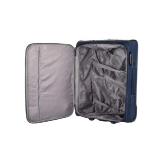 Diplomat Βαλίτσα Καμπίνας με ύψος 55cm σε Μπλε χρώμα