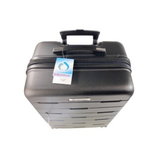 Diplomat Βαλίτσες Ταξιδιού Μαύρο με 4 Ρόδες Σετ 3τμχ