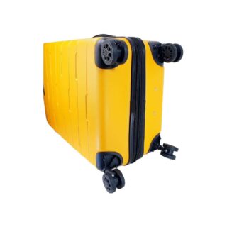 Diplomat Βαλίτσες Ταξιδιού Κίτρινο με 4 Ρόδες Σετ 3τμχ