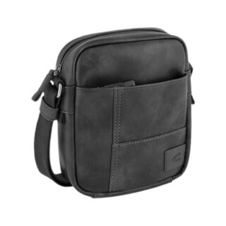 Camel Active Ανδρική Τσάντα Ώμου  Χιαστί σε Μαύρο χρώμα