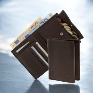 Camel Active Cordoba Δερμάτινο Πορτοφόλι Όρθιο Καφέ