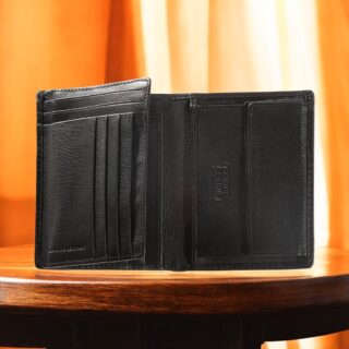 Camel Active Cordoba Πορτοφόλι Όρθιο Δερμάτινο Μαύρο