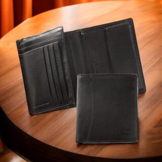 Camel Active Cordoba Πορτοφόλι Όρθιο Δερμάτινο Μαύρο