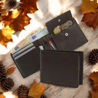 Camel Active Cordoba Καφέ Ανδρικό Δερμάτινο Πορτοφόλι 133-703-20