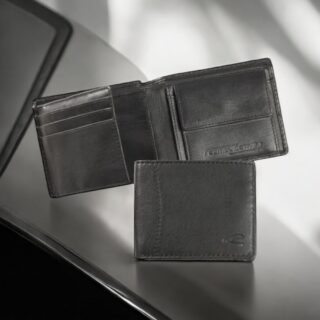 Camel Active Cordoba Δερμάτινο Πορτοφόλι Μαύρο