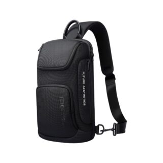 Bange 7565 Τσαντάκι Ώμου Χιαστί Crossbody Μαύρο