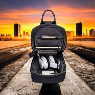 Bange 7565 Τσαντάκι Ώμου Χιαστί Crossbody Μαύρο