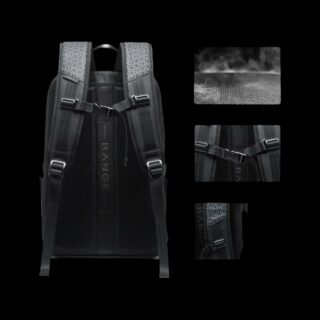 Bange 22005 Σακίδιο Πλάτης Μαύρο 45L για Laptop 17.3”