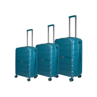 Βαλίτσες trolley Επεκτάσιμη Elusive (σέτ 3 τεμαχίων) Cardinal (PP) 2016 πετρόλ