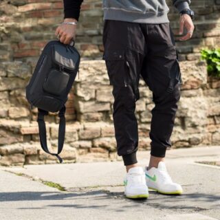 Bange 7086 Μαύρο Τσαντάκι Ώμου Χιαστί Crossbody