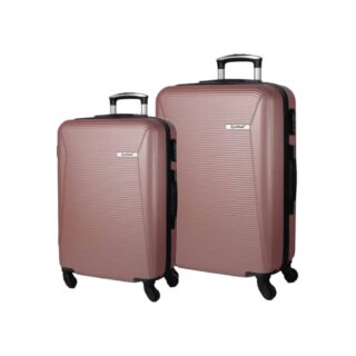 Βαλίτσα trolley Cardinal μεσαία/μεγάλη 2009/60/70 cm ροζ χρυσό