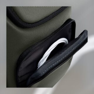 Bange 7565 Τσαντάκι Ώμου Χιαστί Crossbody Χακί