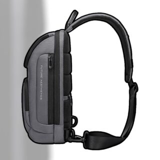 Bange 7565 Τσαντάκι Ώμου Χιαστί Crossbody Γκρι