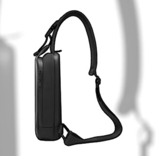 Bange 7210 Τσαντάκι Ώμου Χιαστί Crossbody Μαύρο