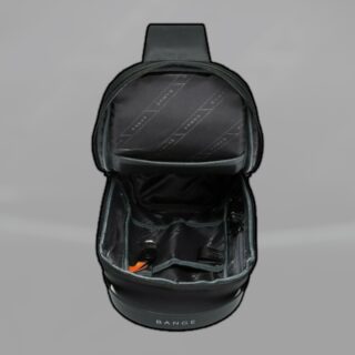 Bange 7221 Τσαντάκι Ώμου Χιαστί Crossbody Μαύρο